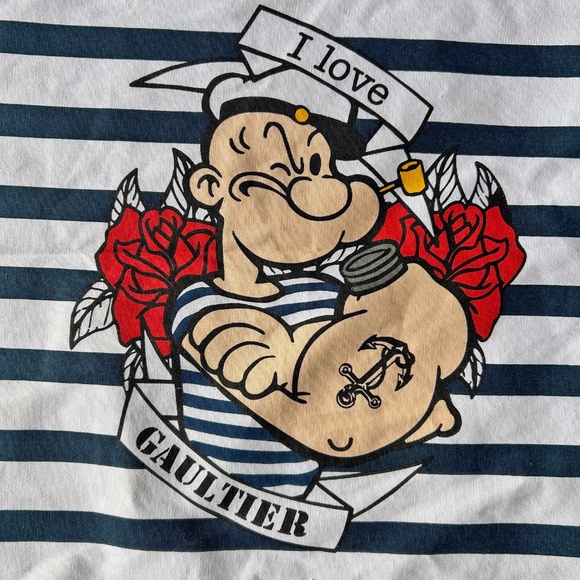 Betty Boop and Popeye tote bag by Paul Gaulthier - Picture 5 of 9